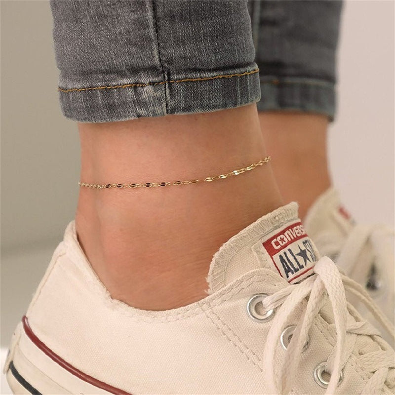 Women's Stainless Steel Anklets