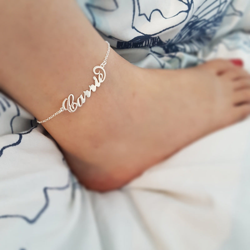 Personalized Custom Name Anklets