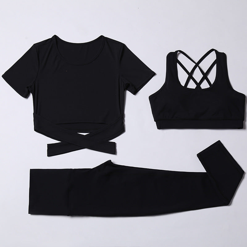 Three-piece speed suit for gym