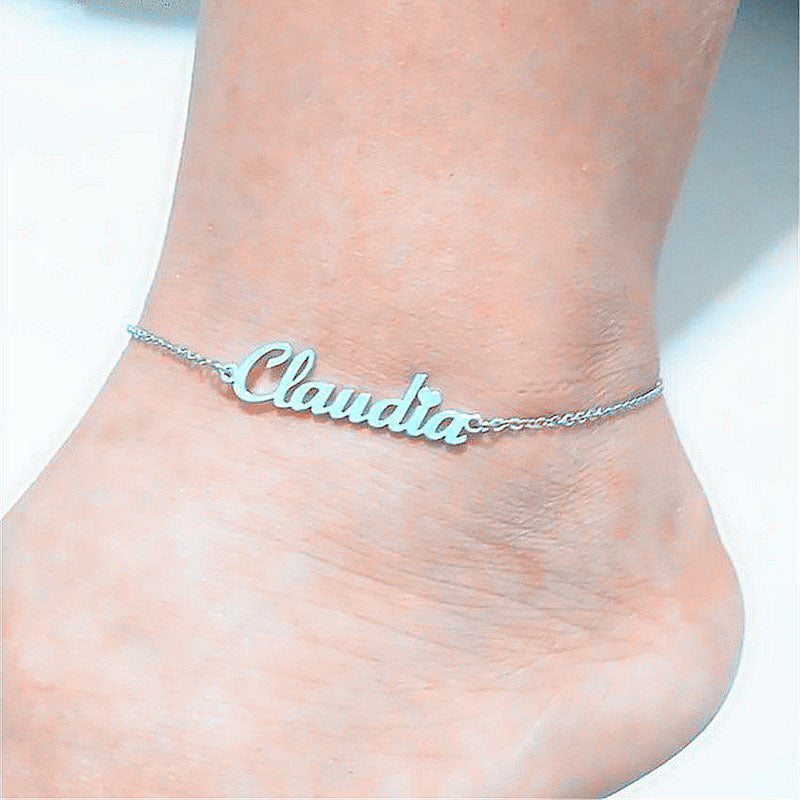 Personalized Custom Name Anklets