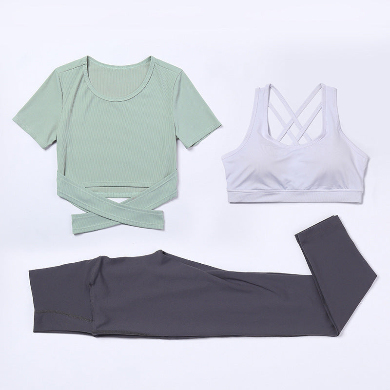 Three-piece speed suit for gym