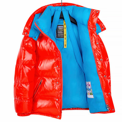 Glossy Down Jacket For Young Couples