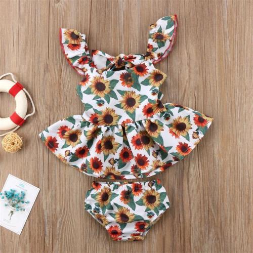 Newborn Kids Girls Clothes Top