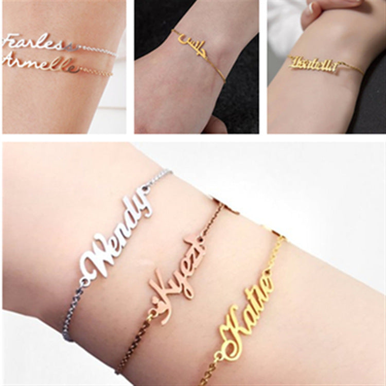 Personalized Custom Name Anklets