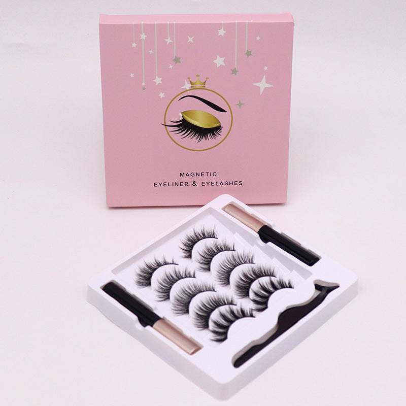 Magnetic Eyelashes Eyeliner Long Lasting