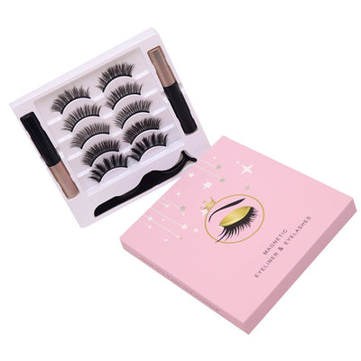 Magnetic Eyelashes Eyeliner Long Lasting