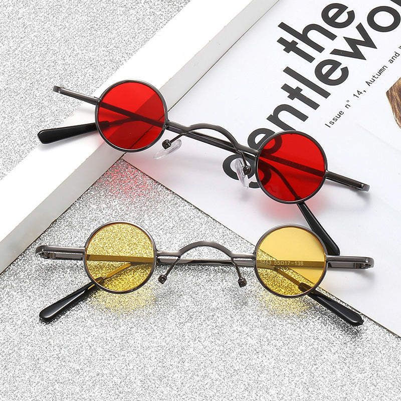 Small Round Frame Retro Sunglasses