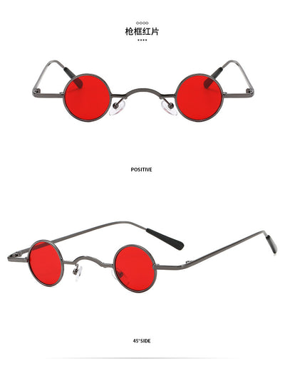 Small Round Frame Retro Sunglasses