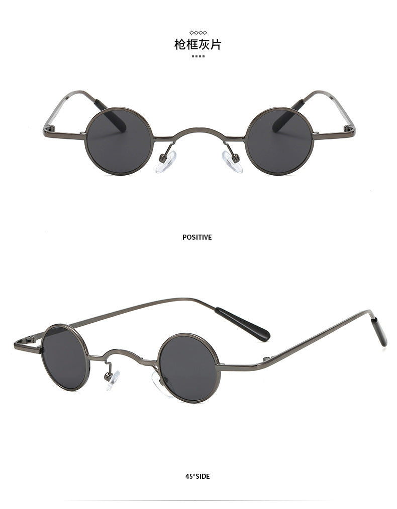 Small Round Frame Retro Sunglasses