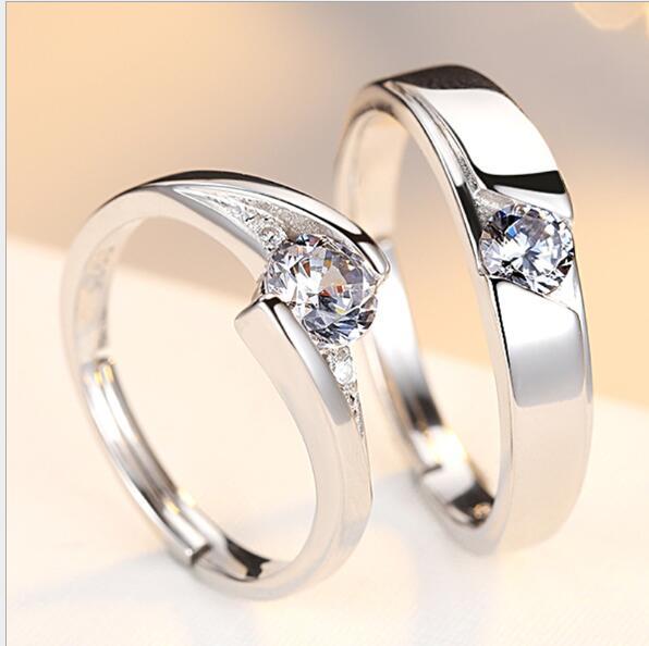 Simulation Diamond Ring Couple Rings