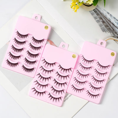 5 Pairs Makeup Artificial False Eyelashes