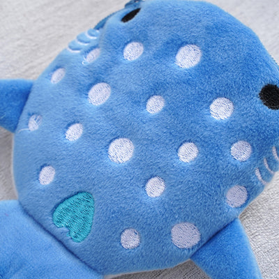 Plush Children's Shark Coin Purse Pendant