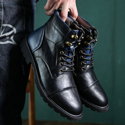 High Top Working Wear Style Boots