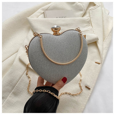 Banquet Bag Love Chain Handbag