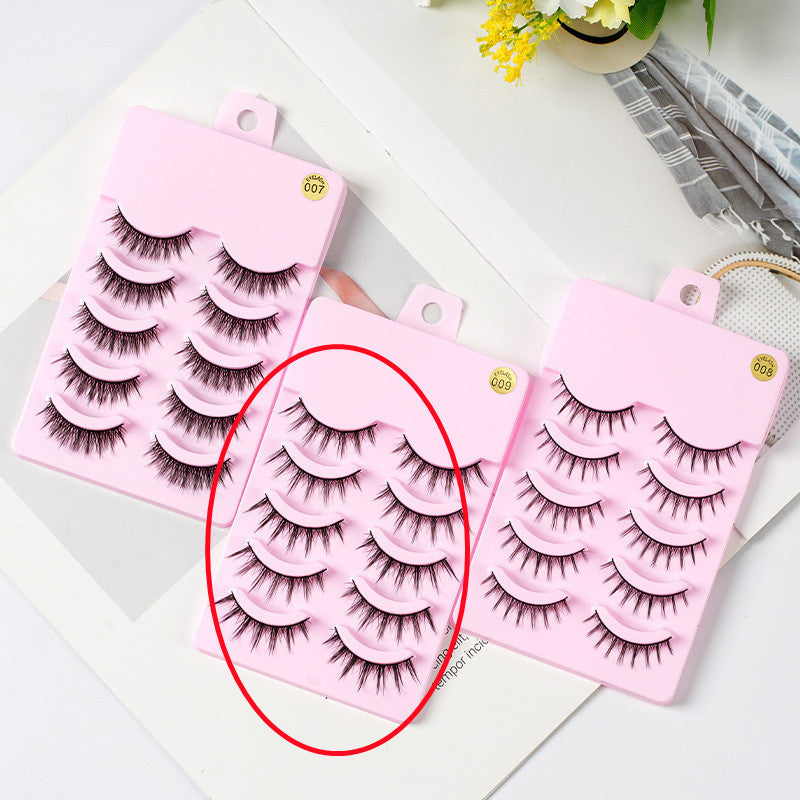 5 Pairs Makeup Artificial False Eyelashes