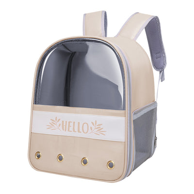 English Macaron Backpack For Pets