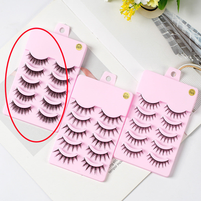 5 Pairs Makeup Artificial False Eyelashes