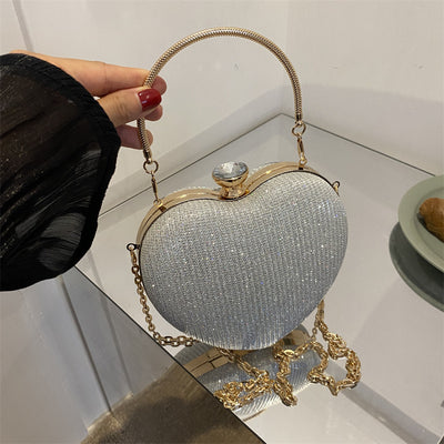 Banquet Bag Love Chain Handbag