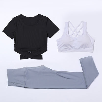 Three-piece speed suit for gym