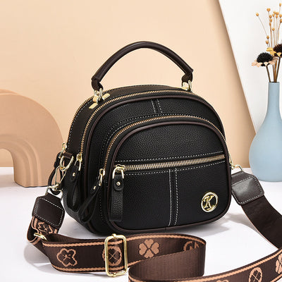 Multi-zipper Design Shoulder Bags