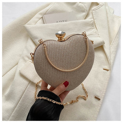 Banquet Bag Love Chain Handbag