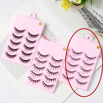 5 Pairs Makeup Artificial False Eyelashes