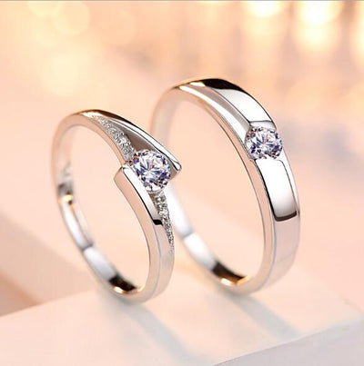 Simulation Diamond Ring Couple Rings