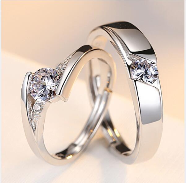 Simulation Diamond Ring Couple Rings