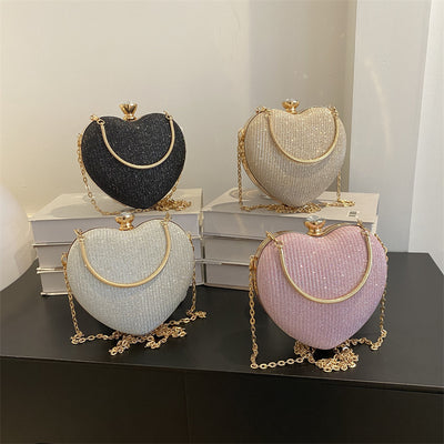 Banquet Bag Love Chain Handbag