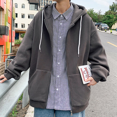 Jackets Hooded Coats Casual Zipper