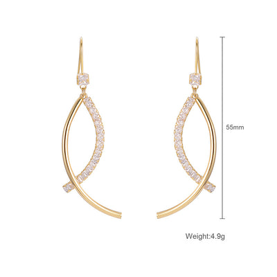 Niche Vintage Irregular Earrings