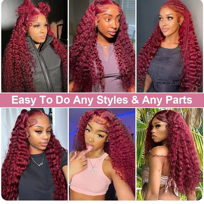 Lace Front Deep Wave Wig