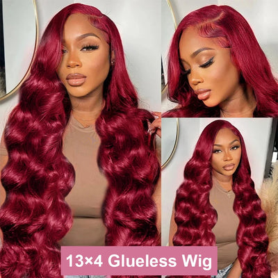 Wig Human Hair Body Wave  Wigs 