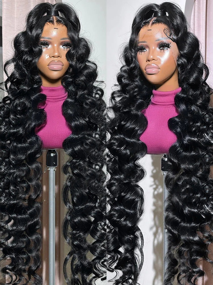 Loose Deep Wave Frontal Wig