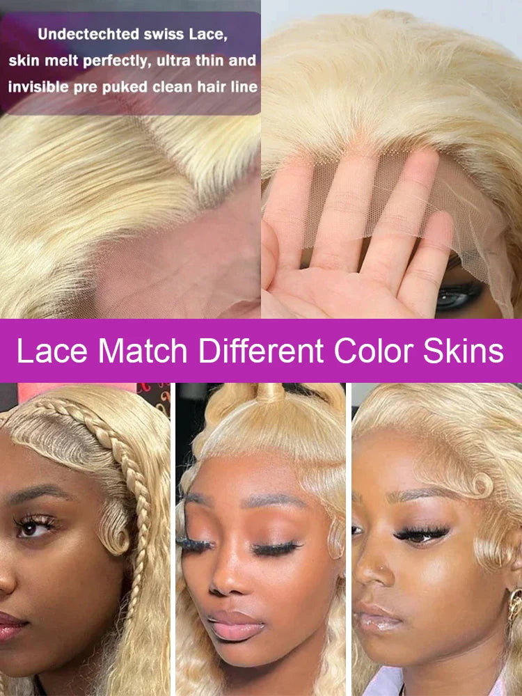 Lace Frontal Wig Blonde Lace Front