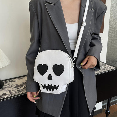 Halloween Skull Small Shoulder Bags