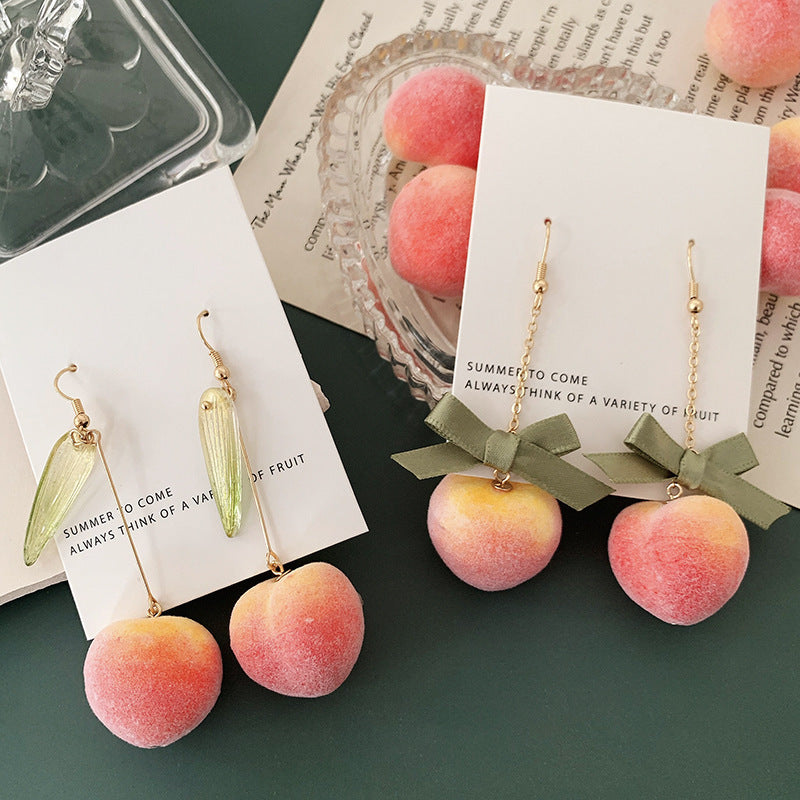 Sweet Peach Earrings Sweet Long