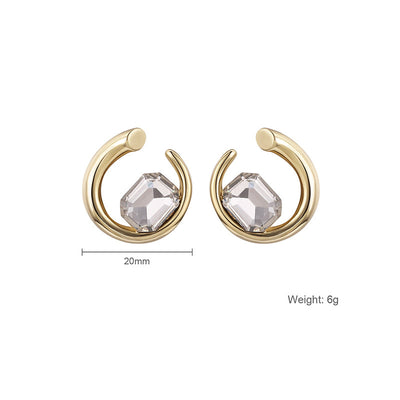 Trendy Niche Irregular Earrings