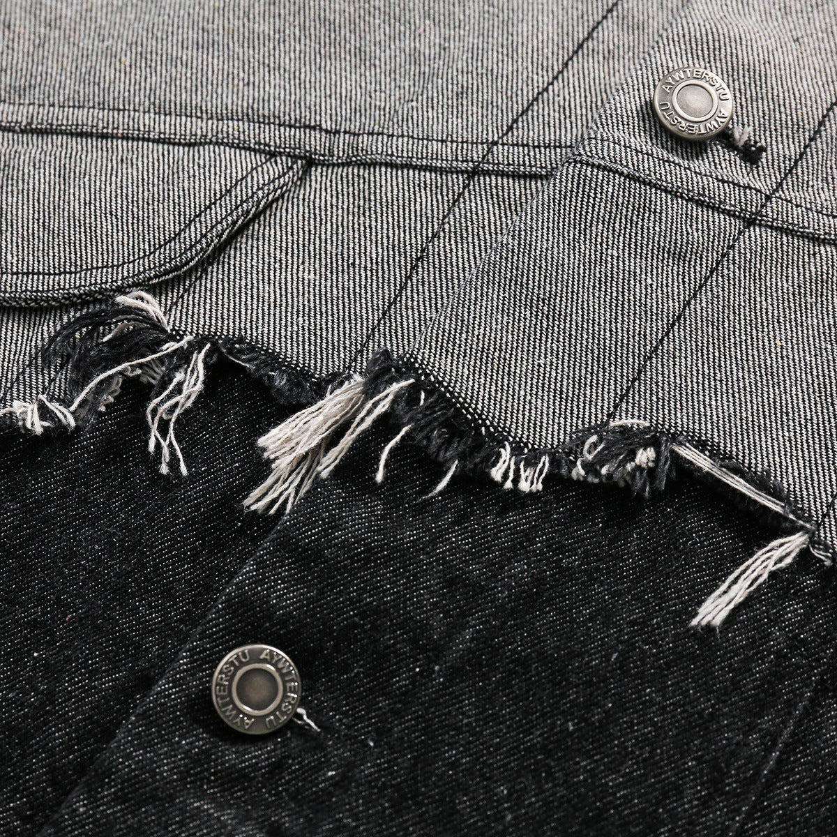 Lapel Denim Jacket For Men And Women