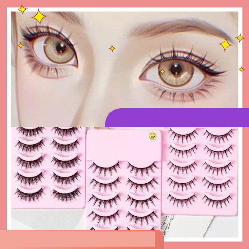 5 Pairs Makeup Artificial False Eyelashes