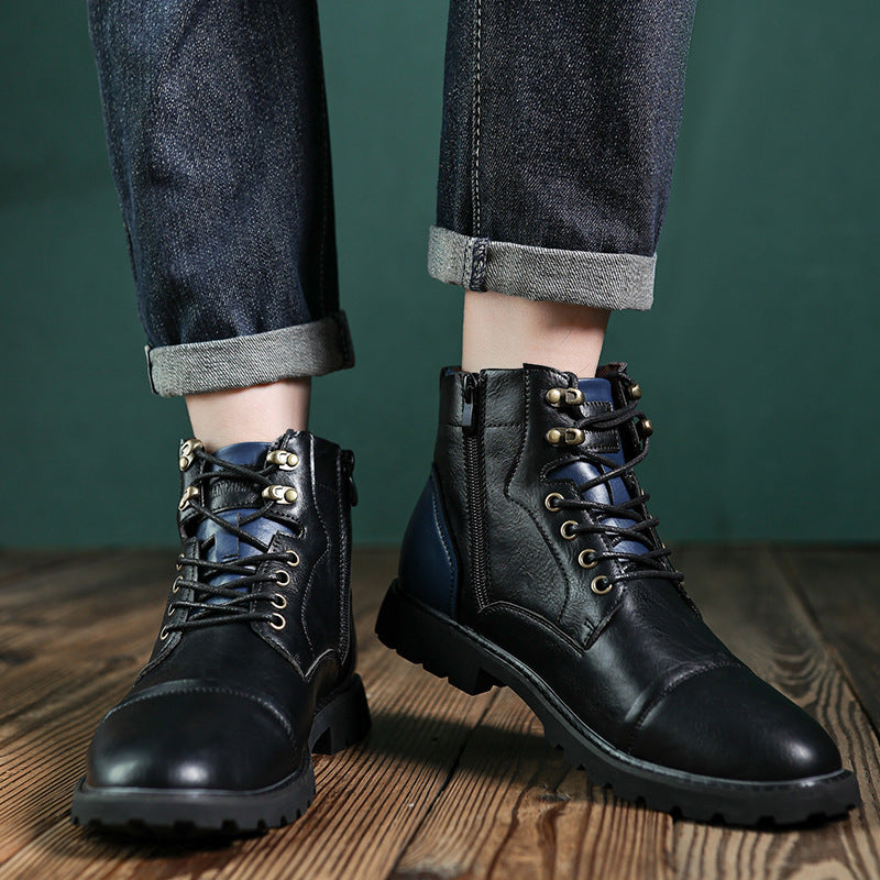 High Top Working Wear Style Boots