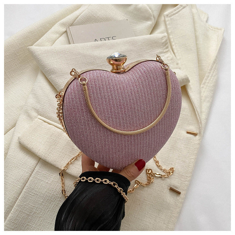 Banquet Bag Love Chain Handbag