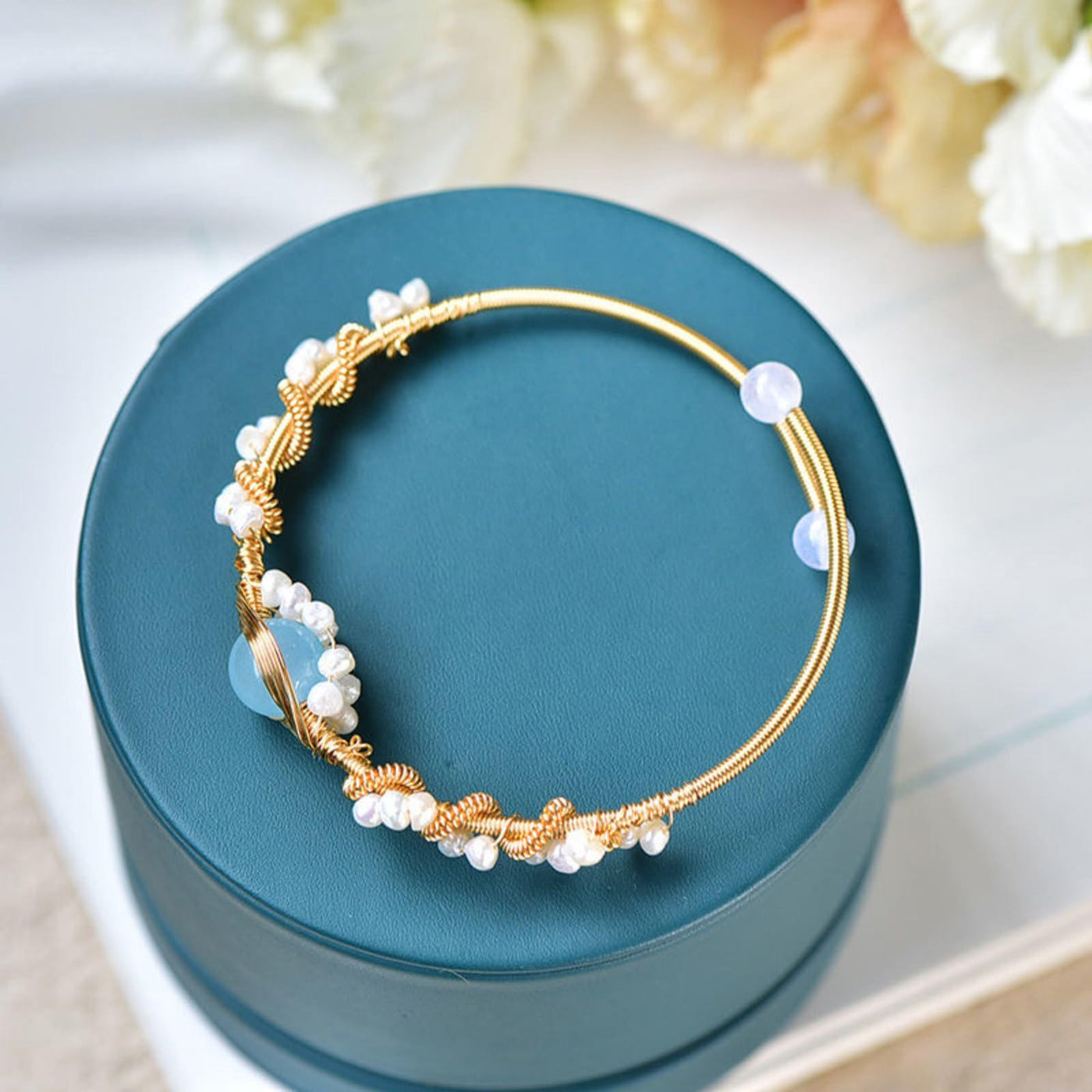 Gold Plating Pearl Bracelet